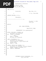 7# Jane Doe Vs Epstein 2018 PDF