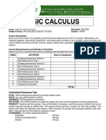 Basic Calculus Module Unit 1 PDF