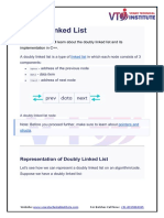 15.2 C++ Doubly Linked List