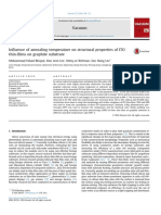 Bhopal2016 - Influence of Annealing Temperature On Structural Properties of ITO PDF