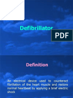 Defibrillator