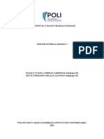 Semana 7 Entrega 3 Persistencia y Datos Transaccionales