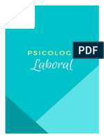 PSICOLOGÍA LABORAL - Resumen - 2021-2