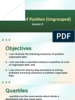 (M3 POWERPOINT) Measures of Position (Ungrouped) 2