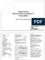 Main Gate and Boundary Wall PDF