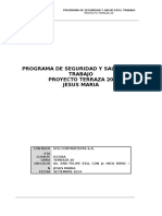 Programa de Seguridad y Salud en El Trabajo