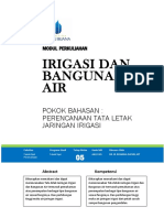 Modul Perencananaan Jaringan Irigasi Dan Drainase (TM5)