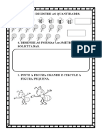 Atividade Diagnóstica Educação Infantil