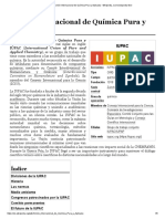 Unión Internacional de Química Pura y Aplicada - Wikipedia, La Enciclopedia Libre