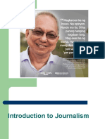 Introduction To Journalism