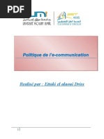 Politique de L'e-Communication