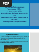 Aula de Física Óptica Geométrica