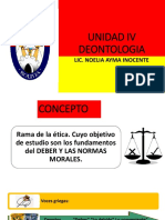 Unidad Iv Deontologia Unsx 2023