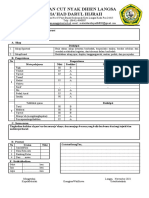 Format Rapot Pelatihan Pend. Agama Islam