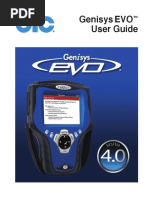 Genisys 2009 User Manual