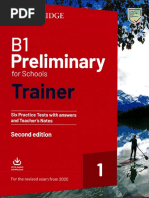 B1 - PET Trainer 2020 PDF