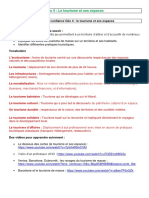 2020 Leçons Et Corrigés Tourisme 1 PDF