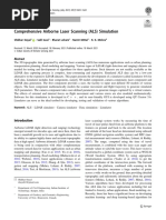 Comprehensive Airborne Laser Scanning (ALS) Simulation