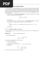 ANA NUM 2 - Cours Approximation Polynômiale