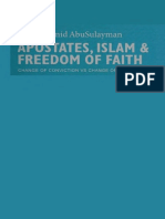 Apostates, Islam & Freedom of Faith