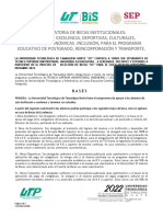 Convocatoria Septiembre Diciembre 2022 PDF