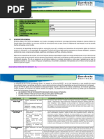 Plan Anual Ingles 4° Sec. 2023