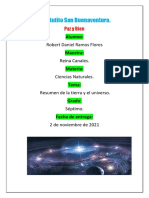 Resumen de La Tierra y El Universo PDF