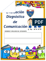 Lunes 20 de Marzo - EV. DIAGNOSTICA - Comunicacion Llectura