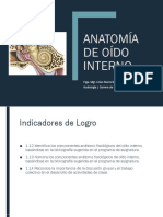 Anatomía de Oído Interno 2020