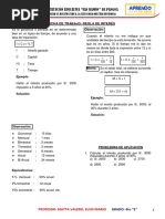 Ficha 1 Matemática 4° Sec Ie San Ramon 2022 Eda #2 PDF