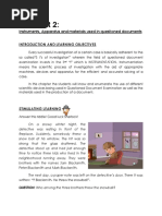 CHAPTER 2 - Instruments, Apparatus and Materials Used in Questioned Docum