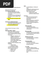 Principles of Medical Technology Practice 1 Midterm Transees