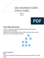 20mca105 Advanced Data Structures: Module-1 Note-4