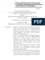 1) - Perdirjen P18 - PPKL - PKG - PKL0 - 11 - 2019 Pedoman Teknis Pengolahan Data Spasial Karakteristik EG PDF