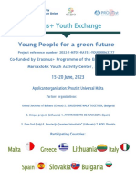 Infopack Young People For A Green Future Malta Revised