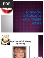 Nursing Theorists and Their Work