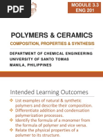 Module 3.3 - POLYMERS & CERAMICS - STUDENT COPY - PDF