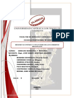 Regimen Economico y Financiero de Los Gobiernos Regionales y La Administracion Regional