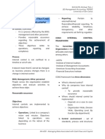 (MA 4221) - Internal Controls