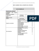 Anexo II Proyectos Integradores