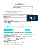 MTHN31E - Topic 3.5 - Non-Exact Diffl Equations