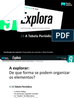 Evolução e Organização Da Tabela Periódica