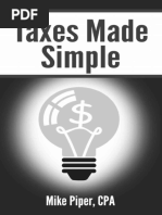 Taxes Made Simple Income Taxes Explained in 100 Pages or Less (Mike Piper) PDF