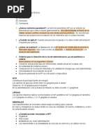 Repaso Técnica Dietética