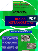 GEOLOGIA Clase VII ROCAS METAMORFICAS