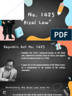 Chapter 1 The Rizal Law