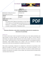 Estilos de Aprendizaje y Elaboración de Competencias