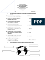 Examen de Geografia Enero