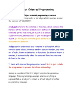 Object Oriented Programmings PDF