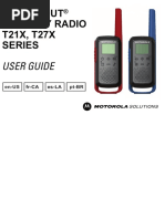 Two Way User Guide MN006555A01-AC - Multilingual - Talkabout - Two-Way - Radio - T21X - T27X - Series - User - Guide